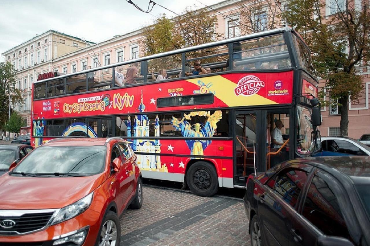 Podil Apart Near Poschtova Square History Center Kiev Exterior foto